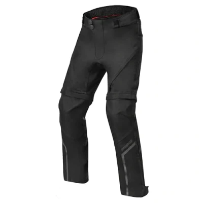Abbildung von OZONE MOTO Union Junior Motorradhose Kinder Textil Knieprotektoren Stufe 1 Integrierte Membran Möglichkeit der Beinverlängerung 2 Belüftungskanäle