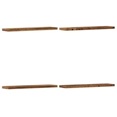Abbildung von vidaXL Wandregale 4 STK. Altholz Optik 40x20x1,5 cm Holzwerkstoff