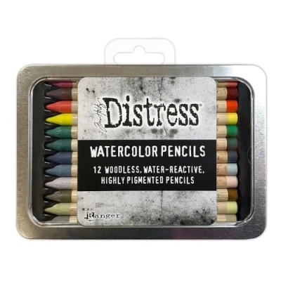 Abbildung von Ranger Tim Holtz Distress Watercolor Pencils 12 st Kit #4 TDH83580 (02 24)