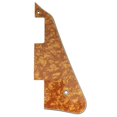 Abbildung von Musiclily LP Gitarre Schlagbrett für USA Les Paul Modern Style E Gitarre,4 lagig Yellow Pearl
