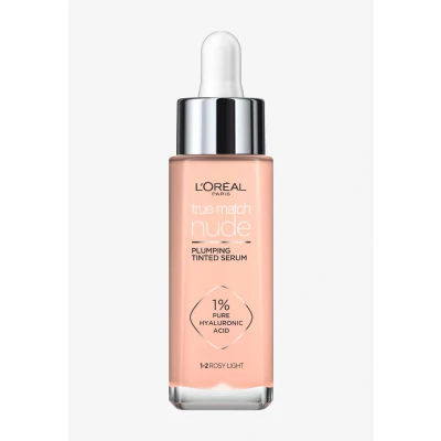 Abbildung von L&#039;Oréal Paris Getöntes Serum, Pflegende, flüssige Foundation mit Hyaluronsäure, True Match Tinted Nr. 1 2 Sehr Hell bis Hell, x 30 ml