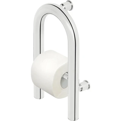 Abbildung von Deante Toilettenpapierhalter &quot;&quot;Vital&quot; Wandhalterung mit Platz für Toilettenpapier, Ausführung Chrome&quot;, Tragegewicht 150 kg, einfache Montage