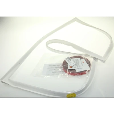 Abbildung von Liebherr 711112600 Türgummi Kühl Gefrierkombination magnettuerdichtung gefrierteil mit montagematerial 4 seitig weiss
