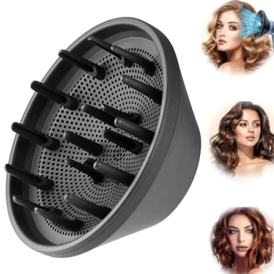 Abbildung von Chuancheng Haardiffusor Aufsatzdüse für Laifen Swift Haartrockner/Swift SE Haartrockner, Trocknen Styling Lockenzubehör, 360 drehbar