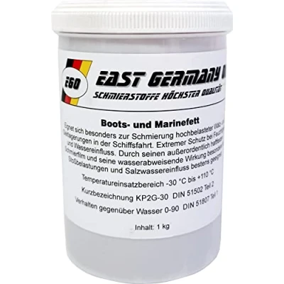 Abbildung von East Germany OIL Boots u. Marinefett Dose 1 Kg