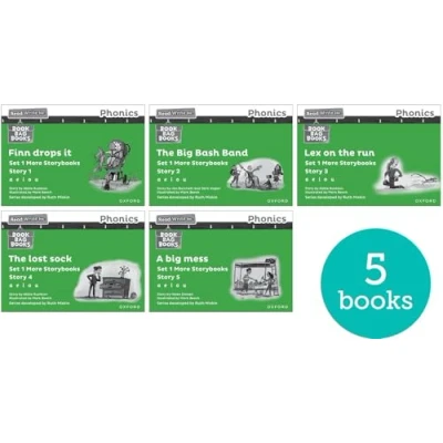 Abbildung von Read Write Inc. Phonics: Green Set 1 More Black &amp; White Storybooks (Pack of 5)