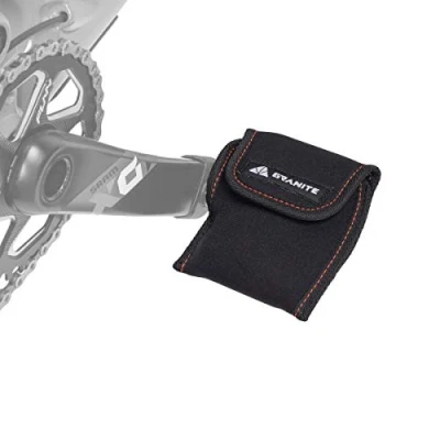 Abbildung von Granite Pita Fahrradpedalabdeckungen, Schutz beim Fahrradtransport, gegen Beschädigungen und Kratzer während der Lagerung des Transports, 3 mm Dicke Neopren Pedalabdeckungen (Klein, Schwarz)