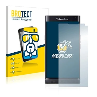 Abbildung von BROTECT Schutzglas für BlackBerry Priv Schutzfolie Panzer Folie Glas [Extrem Kratzfest 9H, Anti Fingerprint, Ultra Transparent]