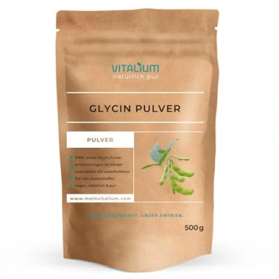 Abbildung von meinVitalium reines Glycin Pulver 500 g