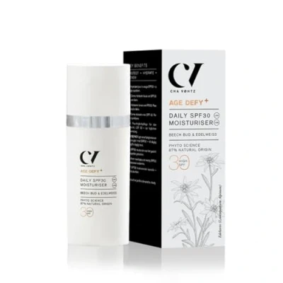Abbildung von Green People Age Defy+ Daily SPF30 Moisturiser Natürliche &amp; biologische Anti Ageing SPF Gesichtscreme Paraben Alkoholfrei Vegan, 30ml