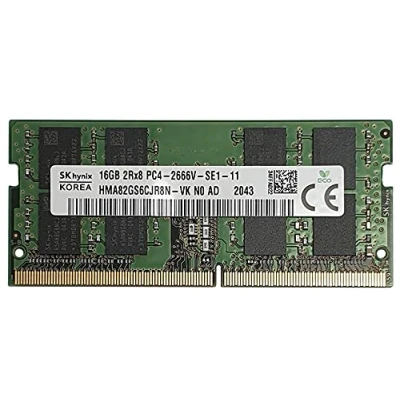 Abbildung von 16GB Hynix HMA82GS6CJR8N VK DDR4 2666Mhz CL19 PC4 2666V SE1 11 SO DIMM RAM