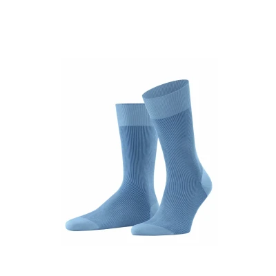 Abbildung von Falke FINE Shadow Socken, Herren, Größe: 45/46, Cornflower blue