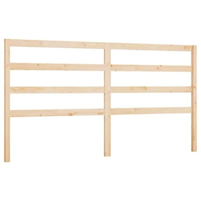 Abbildung von vidaXL Kopfteil Betthaupt Bettkopfteil für Bett Bettgestell Bettrahmen Holzbett Massivholzbett Schlafzimmer 206x4x100cm Massivholz Kiefer