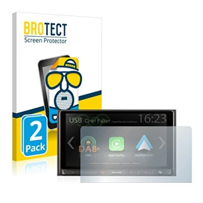 Abbildung von BROTECT Entspiegelungs Schutzfolie für Zenec Z N528 (2 Stück) Matte Displayschutz Folie, Anti Reflex, Fingerprint