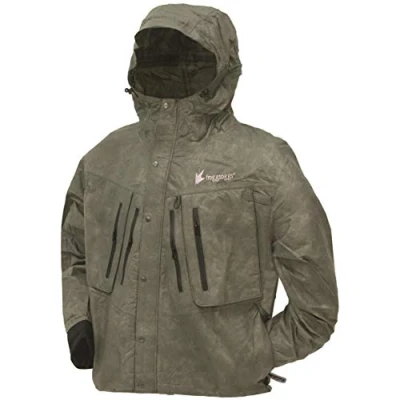 Abbildung von FROGG TOGGS Tekk Toad Herren Regenjacke, atmungsaktiv, wasserdicht, Stein, Größe XL