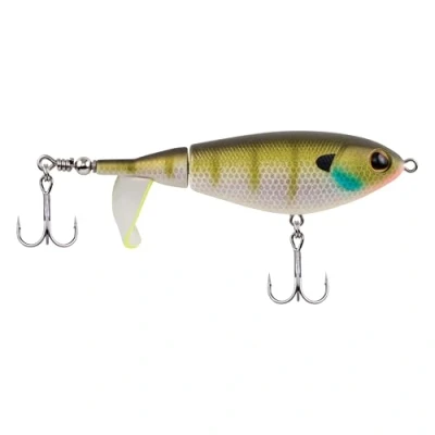 Abbildung von Berkley Choppo Topwater Angelköder leicht zu handhabender Prop Köder für Barsche und Raubfische, erzeugt maximale Oberflächenstörung Lärm 9cm / MF Bluegill