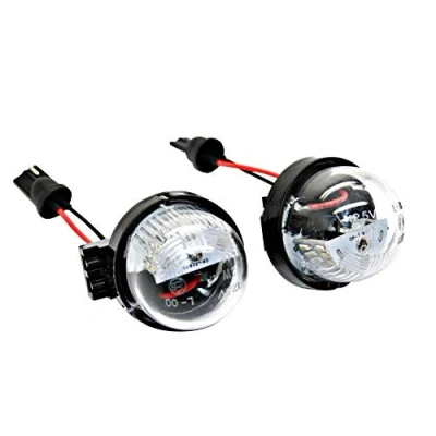 Abbildung von LED Kennzeichenbeleuchtung Module E Prüfzeichen Plug &amp; Play Xenon Optik 1b