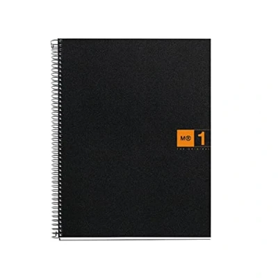 Abbildung von Miquel Rius 422025 Heft Polypropylen Deckel A4, 80 Blätter, orange