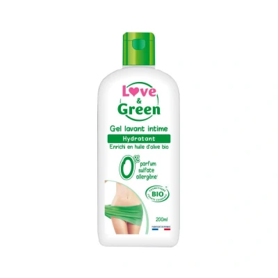 Abbildung von Love &amp; Green Lavant Intim Gel, feuchtigkeitsspendend, biologisch, 200 ml