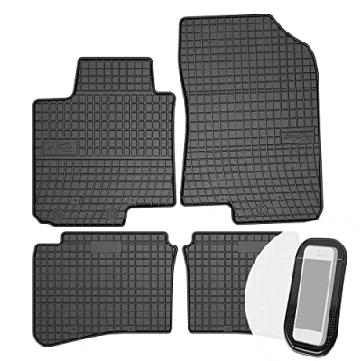 Abbildung von Gummimatten Auto Fußmatten Gummi Automatten Passgenau 4 teilig Set passend für Hyundai i20 2 2015 2019
