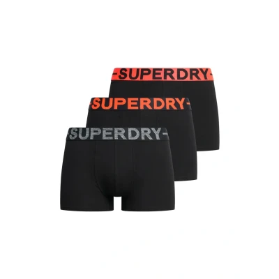 Abbildung von Superdry Triple PACK Panties, Herren, Größe: Medium, Black orange
