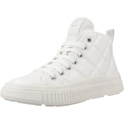 Abbildung von Geox J LAQUINNY GIRL B Sneaker High Top Sneaker, Schnürboots, Freizeitschuh mit Reißverschluss