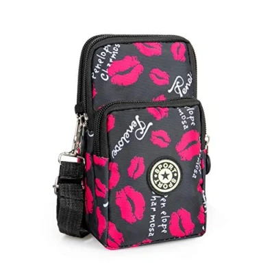 Abbildung von Sportarmband Outdoor Schweißgeschützt Laufarmband Crossbody Schulter Lässige Geldbörse Gym Fitness Handytasche Schlüsselhalter für iPhone 13 Pro/12 Pro/Xs Max ,Galaxy S10 Plus,Huawei P30 Pro,Schwarz#2