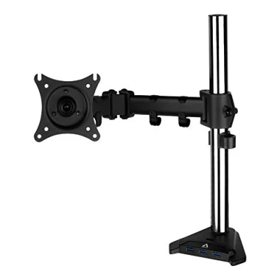 Abbildung von ARCTIC Z1 Pro (Gen 3) Monitorarm Tischhalterung für bis zu 108 cm (43 Zoll), 15 Neigung, 360 Rotation, USB Hub