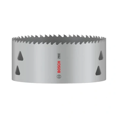 Abbildung von Bosch 1x PRO Multi Material Lochsäge (für Weichholz, Trockenbauwand, Ø 114 mm, Professional Zubehör Bohrmaschine/Schrauber)