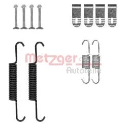 Abbildung von METZGER 105 0881 Zubehörsatz, Feststellbremsbacken OPEL: Antara, CHEVROLET: Captiva