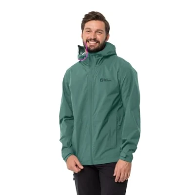 Abbildung von Jack Wolfskin Elsberg Outdoorjacke, Herren, Größe: XL, Jade green