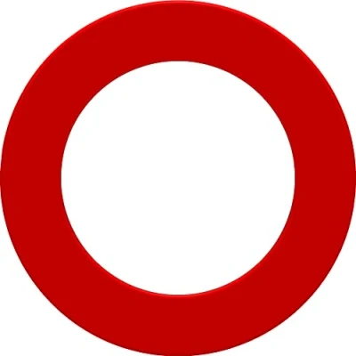 Abbildung von KOTO Dartscheiben Surround Rot, Dartscheibe Schutzring für unterwegs, Travel Dartboard Catchring, Wandschutz &amp;