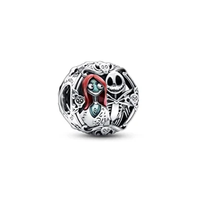 Abbildung von Pandora Disney THE Nightmare Before Christmas Charm, Damen, Größe: One Size, Sterling silver
