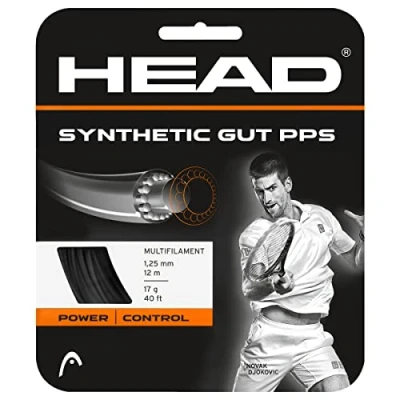 Abbildung von HEAD Unisex Erwachsene Synthetic Gut PPS Set Tennis Saite, black, 15L