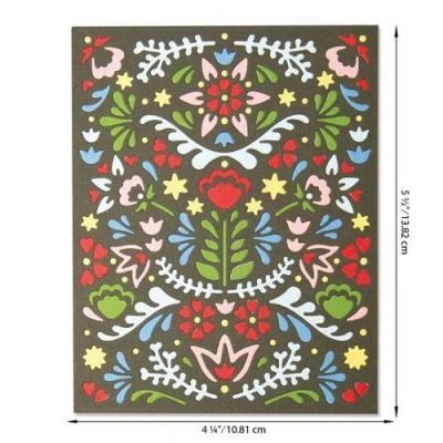 Abbildung von Sizzix Thinlits Die Folk Mask 664478 Lisa Jones (07 20)