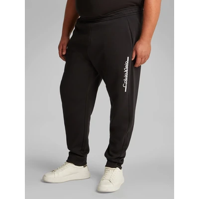 Abbildung von Calvin Klein Split LINE LOGO Jogginghose, Herren, Größe: 4XL, Black