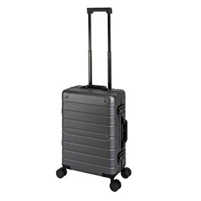Abbildung von Travelhouse Hartschalen Trolley Oslo, 4 Rollen, Aluminium Hartschale TSA Zahlenschloss Schnappverschluss