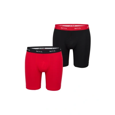 Abbildung von Phil &amp; Co. Berlin 2PACK Panties Black redchilli pepper, Herren, Größe: Medium, red chilli pepper