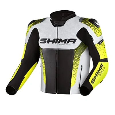 Abbildung von SHIMA Herren STR 2.0 Motorradjacke, Fluo, 50