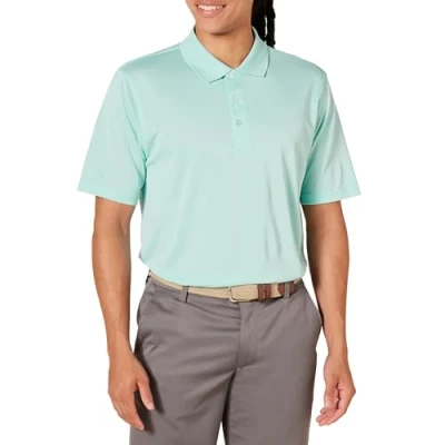 Abbildung von Amazon Essentials Herren Golf Polo Shirt, Schnell Trocknend, Normale Passform, Blasses Aquablau, L