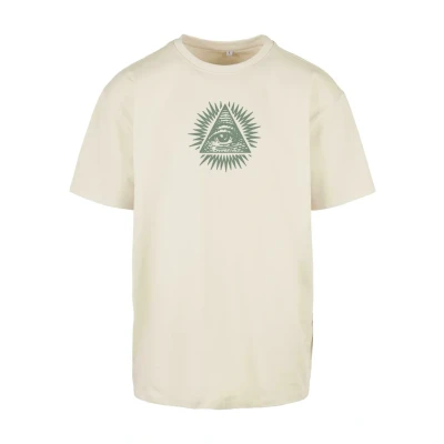 Abbildung von Upscale by Mister Tee NEW Order Oversize Tshirt print, Herren, Größe: Small, Sand