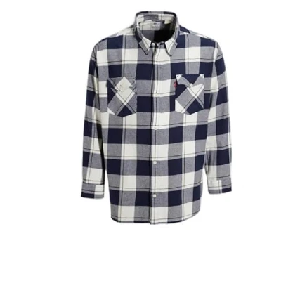Abbildung von Levi&#039;s Plus BIG Relaxed FIT Western Hemd, Herren, Größe: XXL, Gough naval academy