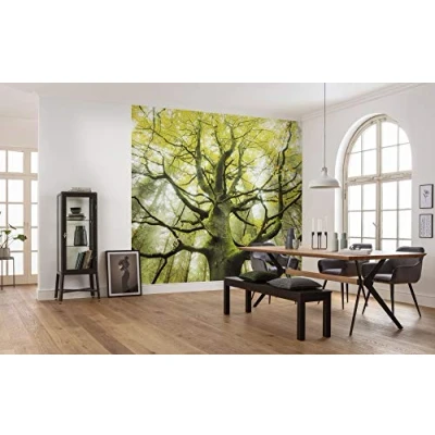 Abbildung von Komar Vliestapete &quot;Der Traumbaum&quot;, 450x280 cm (Breite x Höhe), Wohnzimmer, Schlafzimmer
