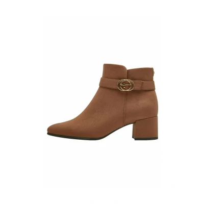 Abbildung von Tamaris Cowboy/Bikerstiefelette, Damen, Größe: 36, Cognac Schuhe