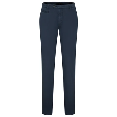 Abbildung von bugatti MIT Hananteil Stoffhose, Herren, Größe: 33x30, Marine
