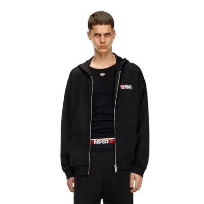 Abbildung von Diesel Sweatshirt Herren Sweatjacke Baumwolle