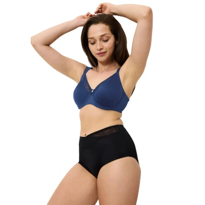 Abbildung von Triumph TRUE Shape Sensation Bügel BH, Damen, Größe: 100G, Deep water