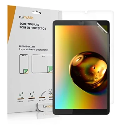 Abbildung von kwmobile 2X Tablet Schutzfolie kompatibel mit Lenovo Tab M8 (Gen 4) Folie Full Screen Protector Displayfolie entspiegelt