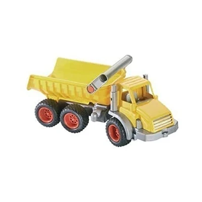 Abbildung von WADER QUALITY TOYS Spielzeug Kipper ConsTruck 3 Achsen Lastwagen LKW Baustelle gelb