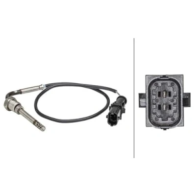 Abbildung von HELLA 6PT 358 181 051 Sensor, Abgastemperatur FIAT: Strada Pickup, Qubo, Fiorino III Kasten / Kombi
